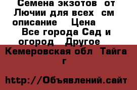 Семена экзотов  от Лючии для всех. см. описание. › Цена ­ 13 - Все города Сад и огород » Другое   . Кемеровская обл.,Тайга г.